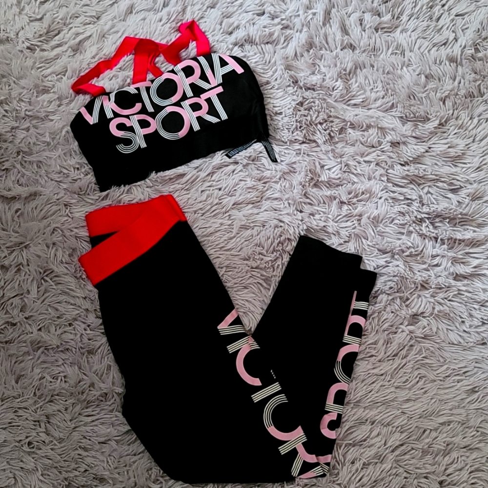 Victoria Secret Sport leggings and bra